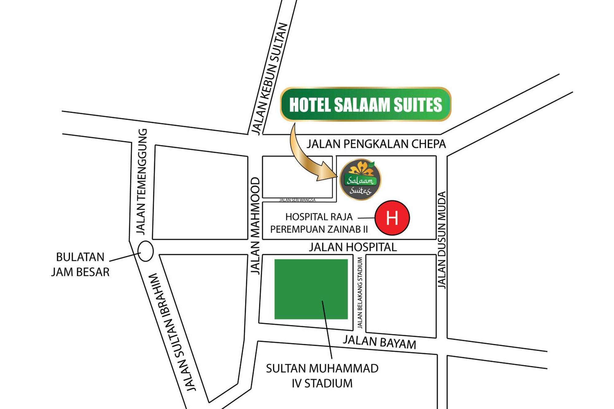 Salaam Suites Hotel โกตาบารู ภายนอก รูปภาพ